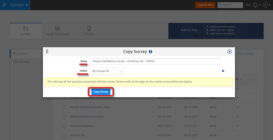 Survey Software Help Image